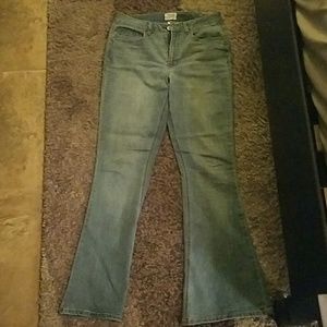 High waisted Mudd flare jeans.